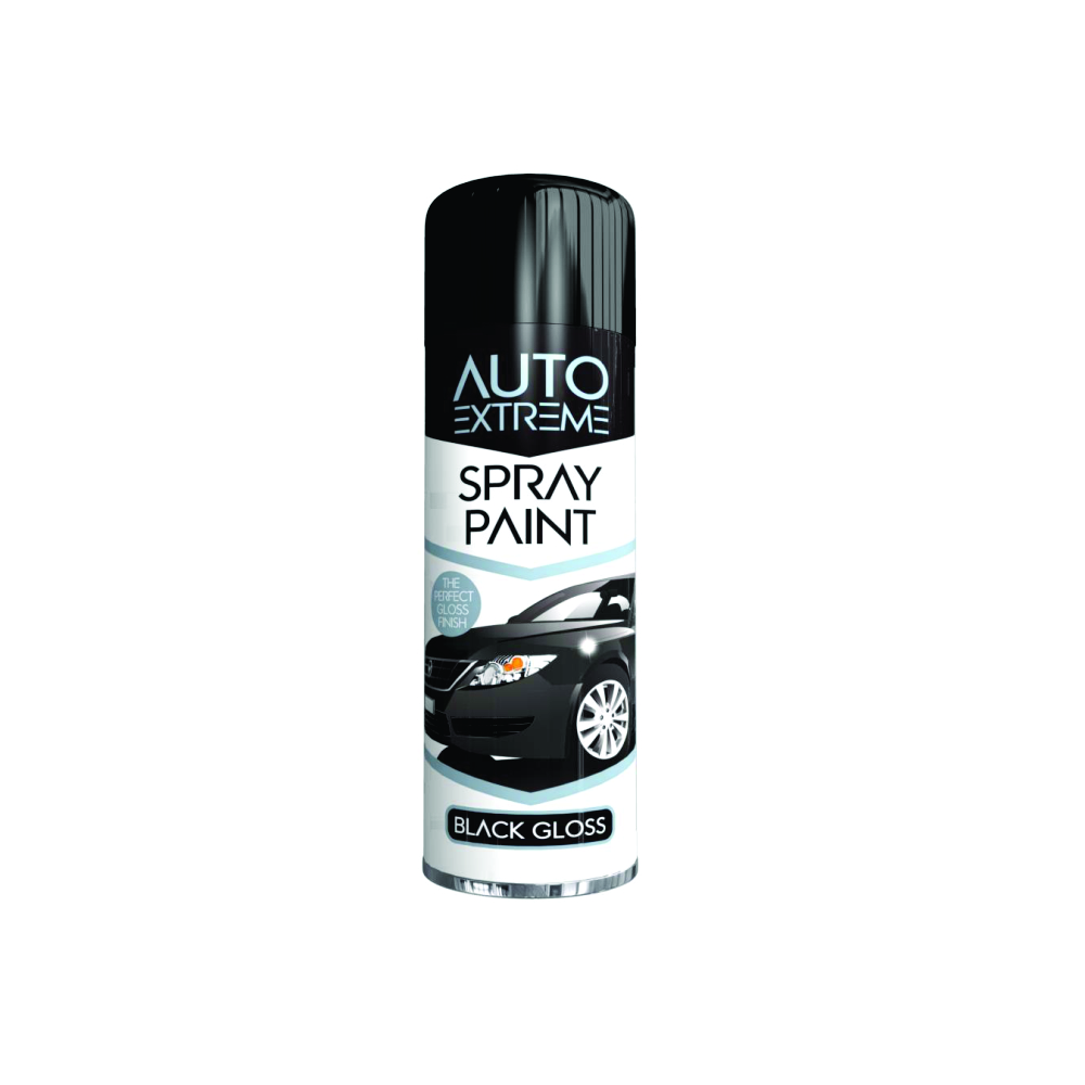 Auto Black Gloss 250ml for Car Wood Metal Plastic - Birtania Ltd.